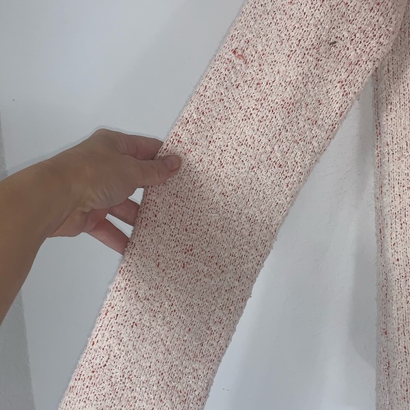 Plenty by Tracy Reese sweater red white color block boat neck long sleeve - Picture 2 of 6